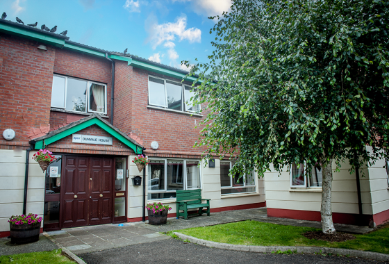 An exterior photograph of Dunvale House.